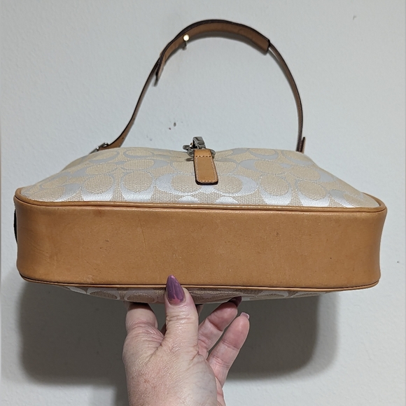 Coach Shoulder Bag Signature Canvas M1K-6091 Y2K 2001 - Picture 6 of 16